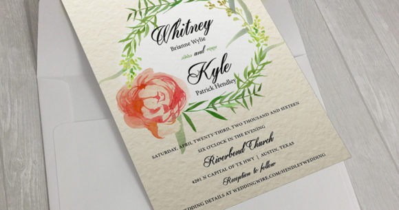 Hendley: Wedding Invitation