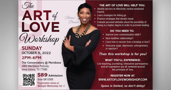 Art of Love Workshop: Invitation