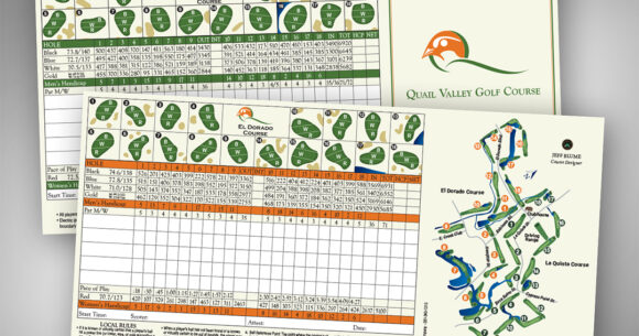 Quail Valley Golf Course: Scorecards